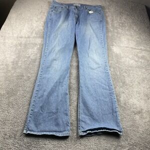 Levi Strauss Signature Stretch Bootcut Jeans Misses 16 Long  Blue High Rise